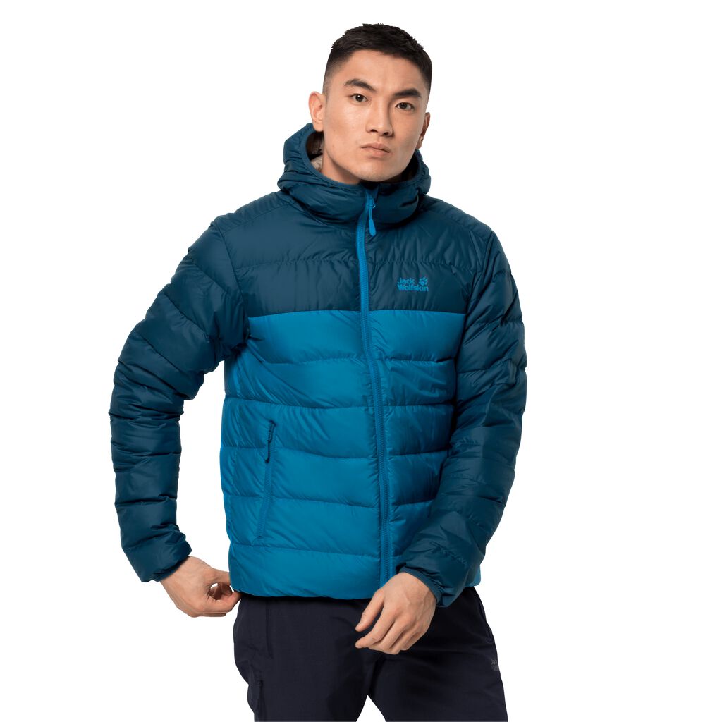 Jack Wolfskin HELIUM Vestes Homme Bleu - TWRDCBQ-19